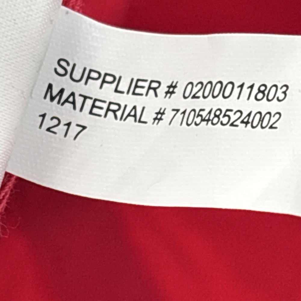 Polo Ralph Lauren Red Adjustable One Size Pony Logo Baseball Cap Hat Spell Out - Picture 10 of 11